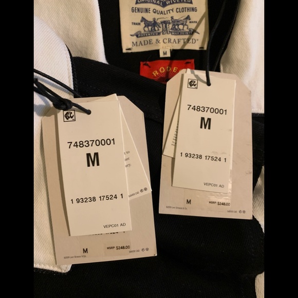 NWT Levi’s Size M Rodeo Boxy Type 3 Trucker Jacket - Picture 9 of 10